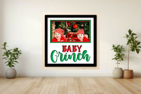 Baby Grinch Photo Frame Shadow Graphics and Crafts Review