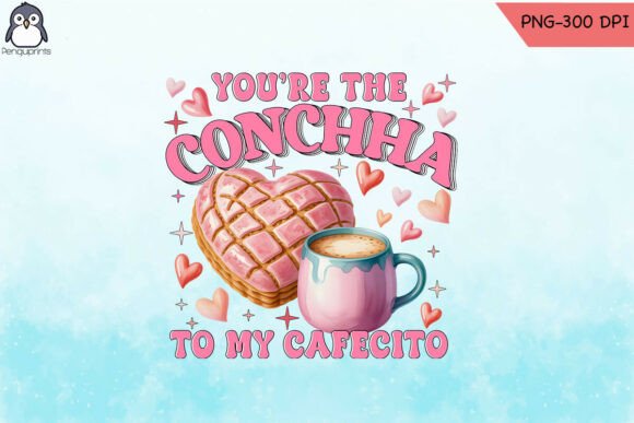 Concha Cafecito Love Valentine PNG Graphics and Crafts Review