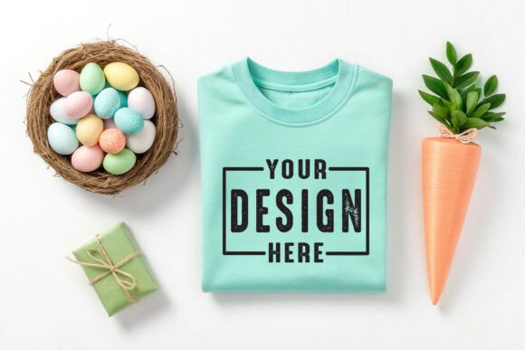 Easter Sweater Mockups: Professional Graphics for Seasonal Branding