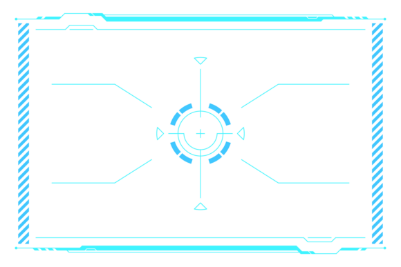 Focus Display for Game Overlay Target. a Graphics and Illustrations Review