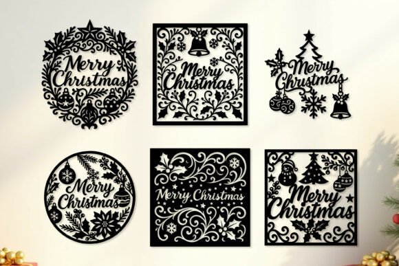 Laser Cut Christmas Wall Art SVG Bundle Review