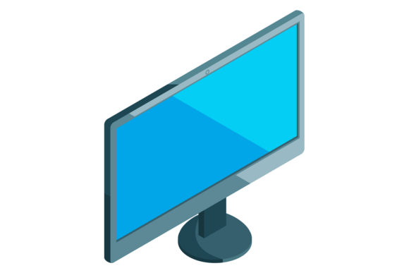 Monitor Isometric Icon: A Designer's Embroidery Review