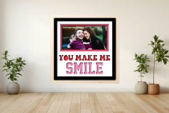 You Make Me Smile Photo Frame Shadow Graphics and Crafts Review